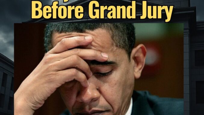 OBAMA TRAPPED – Now HE Could Face a Grand Jury Over ‘Russiagate’